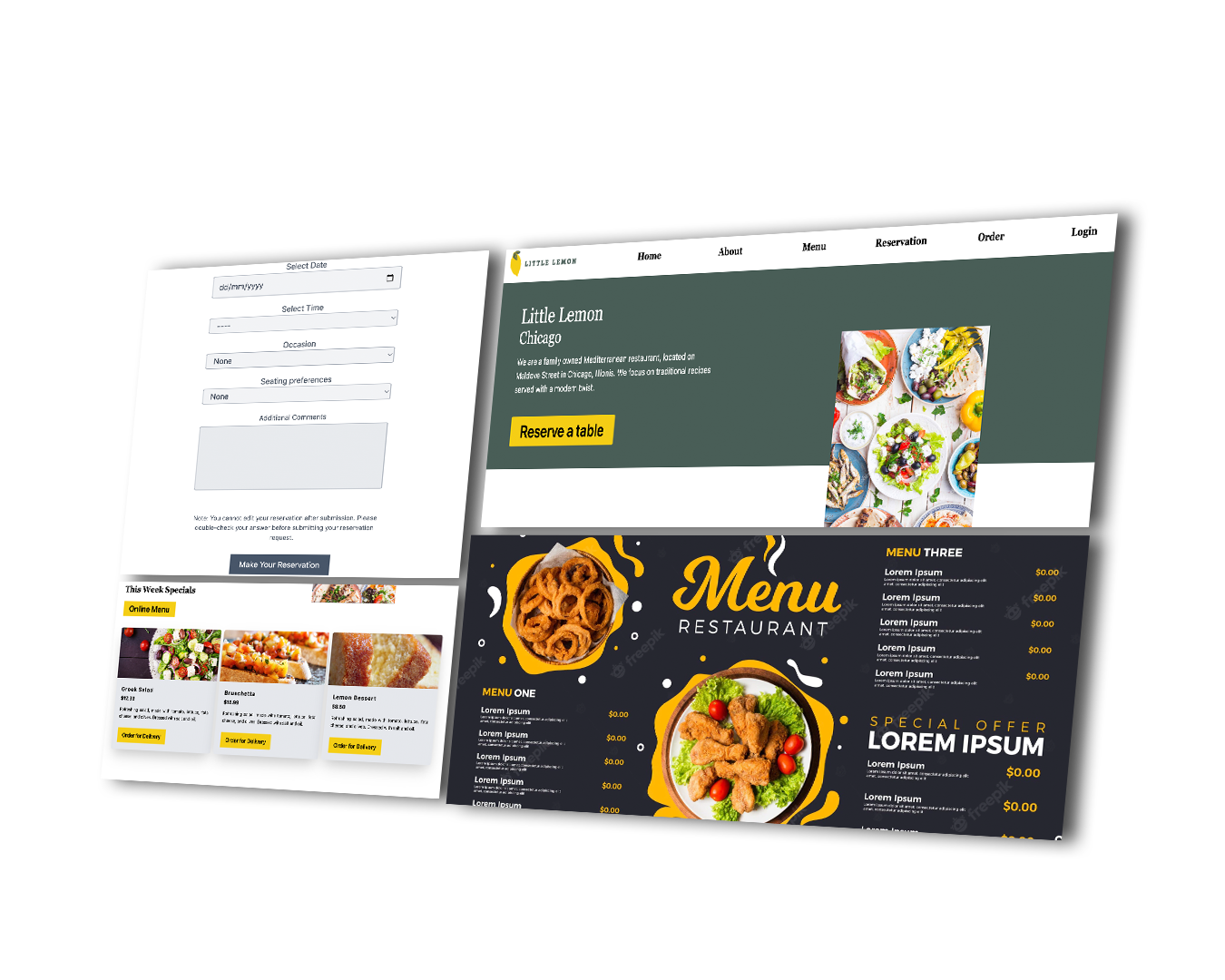 Little Lemon - Restaurant Booking Platform